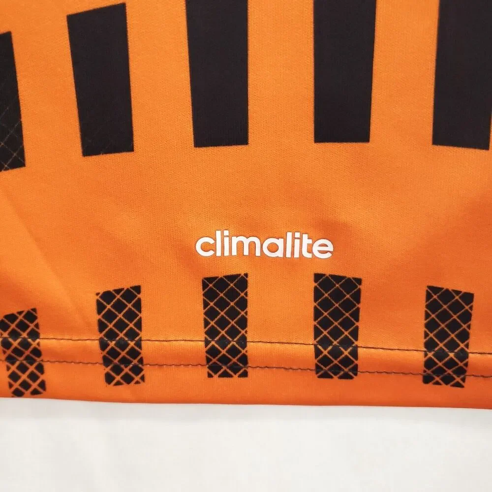 Adidas Tennessee Volunteers Shirt Mens Medium Black Orange Climalite